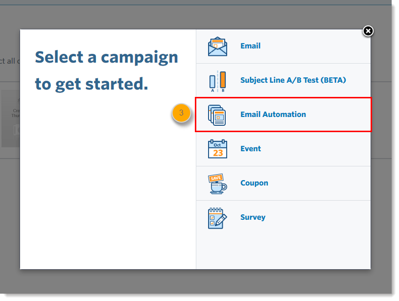 constant contact automation campaign