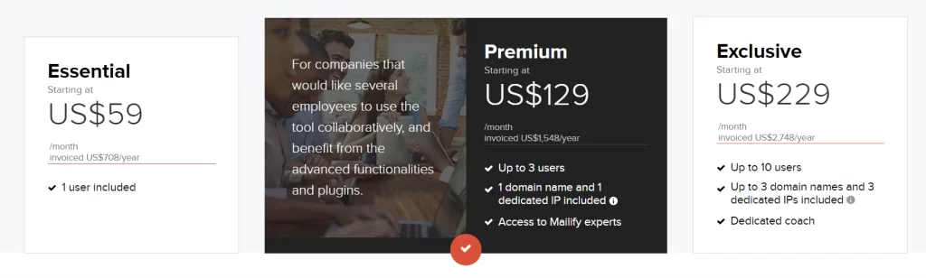 mailify pricing